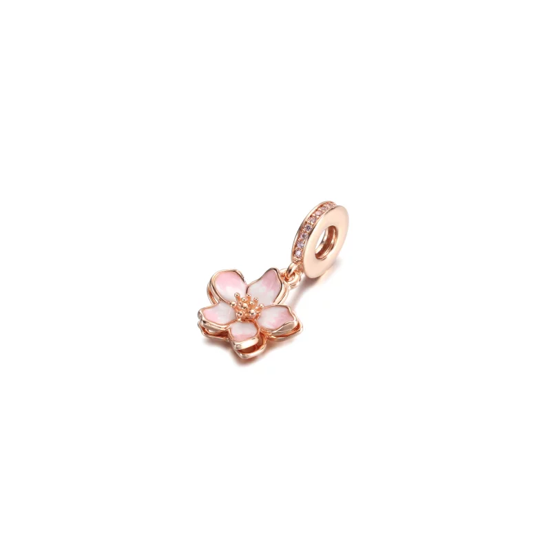 (image pour) PANDORA Charm Pendant Cerisier en Fleurs - 780667C01 - Afficher 2