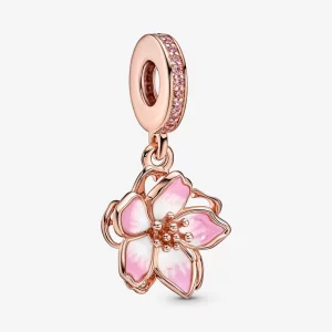 (image pour) PANDORA Charm Pendant Cerisier en Fleurs - 780667C01