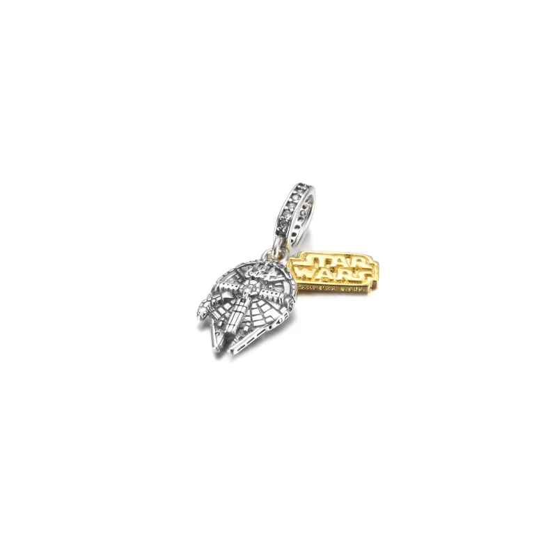 (image pour) PANDORA Charm Pendant Millennium Falcon Star Wars - 769504C01 - Afficher 3