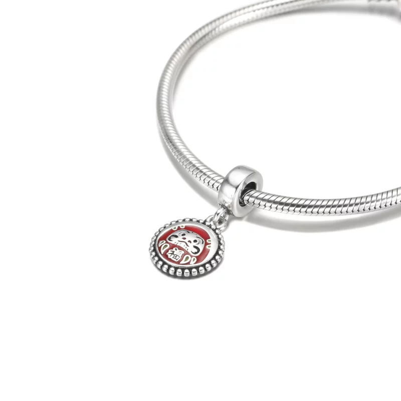 (image pour) PANDORA charm pendentif Daruma doll - 791169C00_E027 - Afficher 5