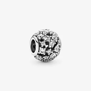 (image pour) PANDORA Charm Étincelant Rond Ajouré - 799225C01