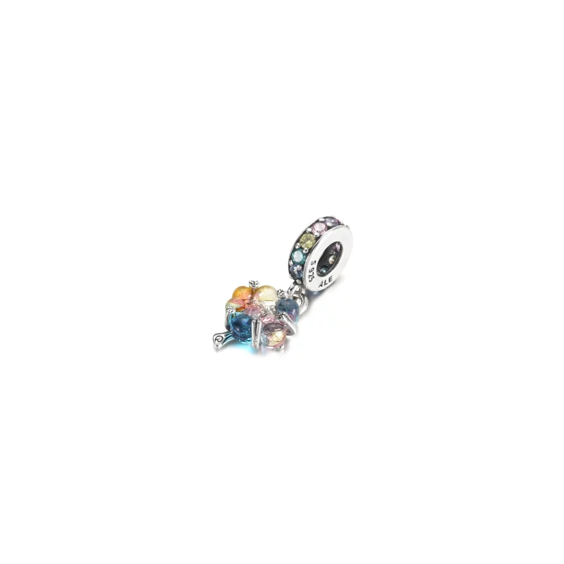 (image pour) PANDORA Charmante breloque en verre de Murano arbre de complicité - 790768C01 - Afficher 2