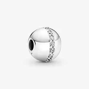 (image pour) PANDORA Éclatant Ligne Clip Charm - 799403C01