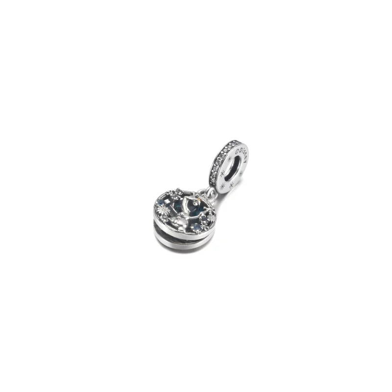 (image pour) PANDORA Disney Frozen Flocon de neige Olaf Charme Double Pendeloque - 799638C01 - Afficher 4