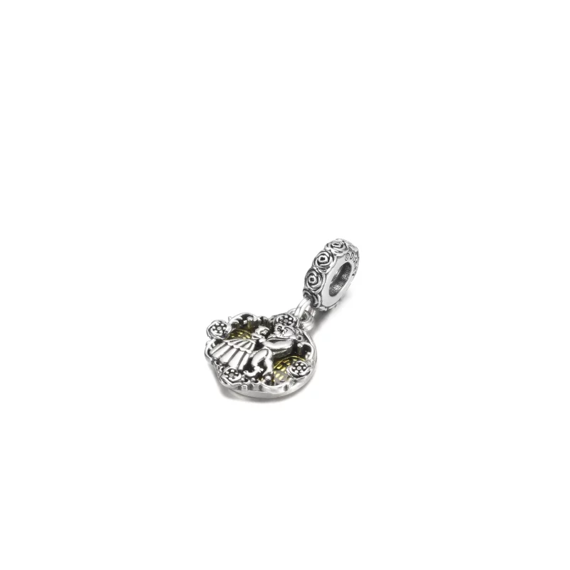 (image pour) PANDORA Disney La Belle et la Bête Charm Pendule Danseur - 799014C01 - Afficher 3