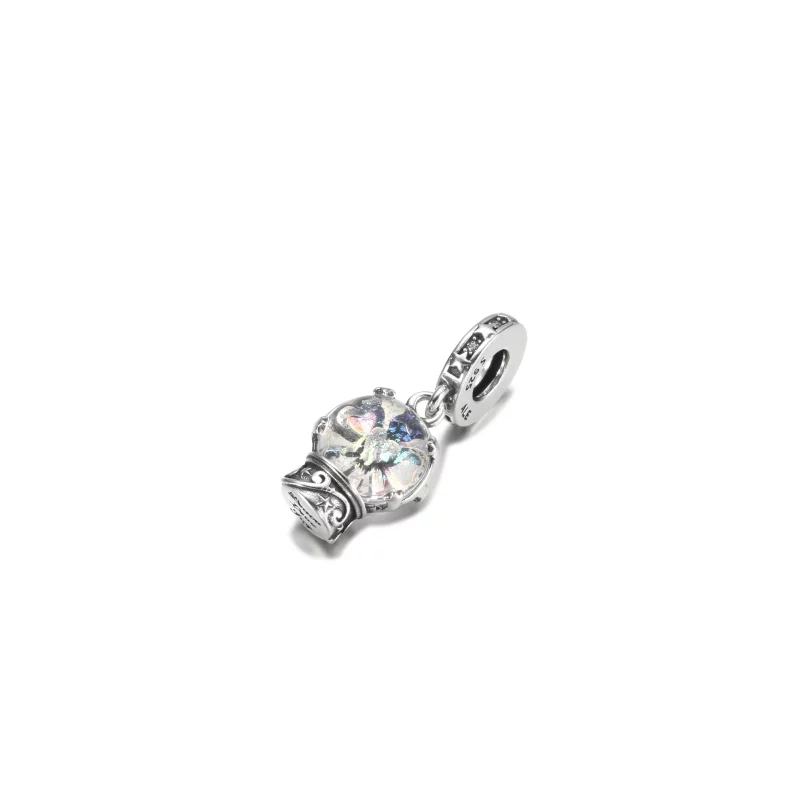 (image pour) PANDORA Disney La Belle et la Bête Charme Pendentif Enchanted Rose - 790024C01 - Afficher 2
