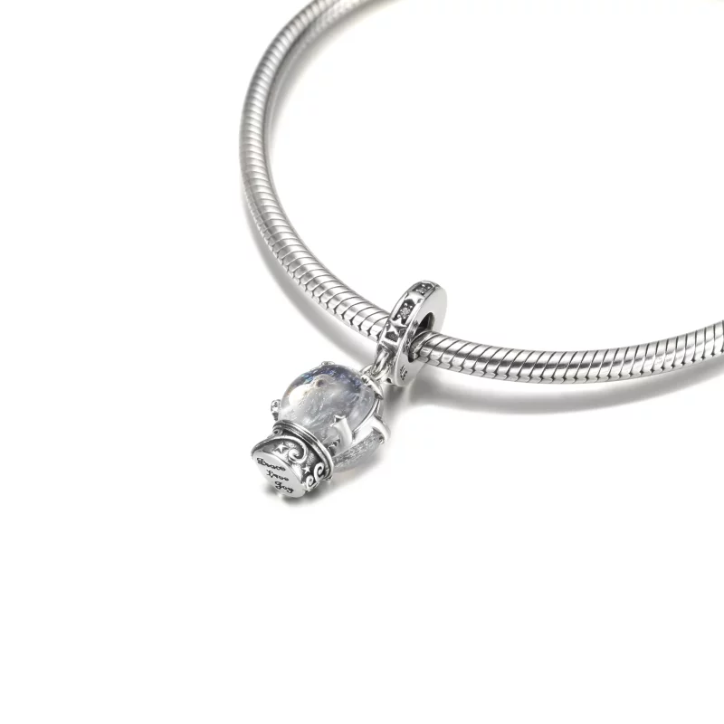 (image pour) PANDORA Disney La Belle et la Bête Charme Pendentif Enchanted Rose - 790024C01 - Afficher 5