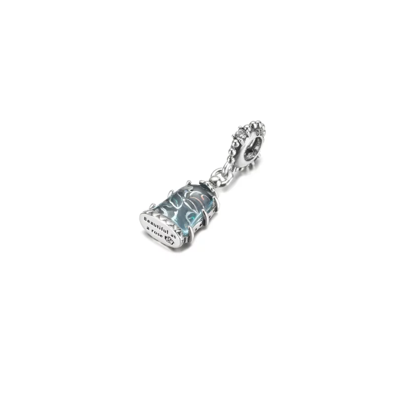 (image pour) PANDORA Disney La Belle et la Bête Charme Pendentif Enchanted Rose - 790024C01 - Afficher 6