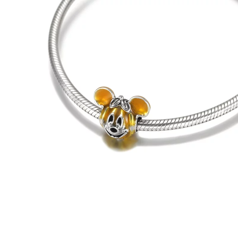 (image pour) PANDORA Disney Mickey Mouse Pumpkin Charm - 799599C01 - Afficher 5
