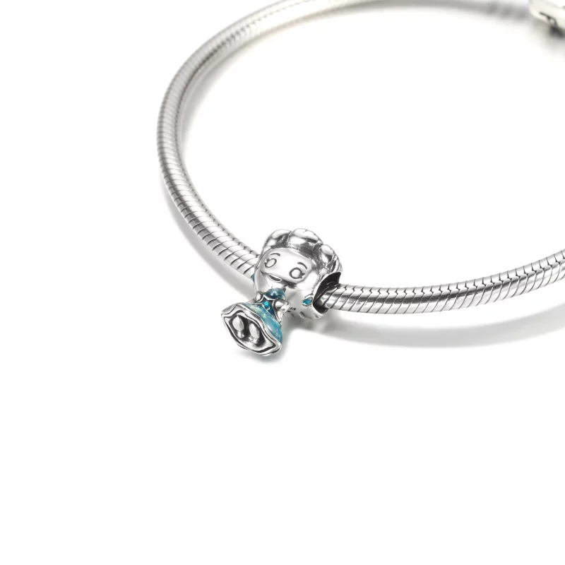 (image pour) PANDORA Disney Princess Cinderella Charm - 799509C01 - Afficher 5