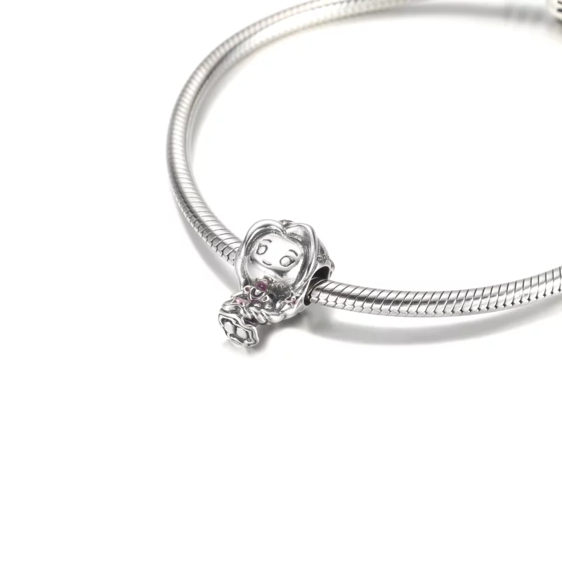 (image pour) PANDORA Disney Princesse Raiponce Charm - 799498C01 - Afficher 6