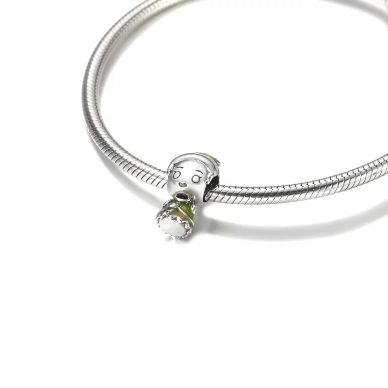 (image pour) PANDORA Disney Princesse Tiana et la Grenouille Charme - 799510C01 - Afficher 6