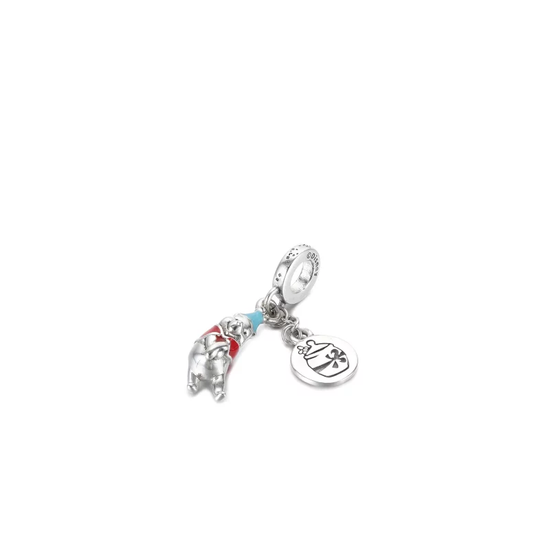 (image pour) PANDORA Disney Winnie l'Ourson Charme Pendentif d'Anniversaire - 799385C01 - Afficher 2