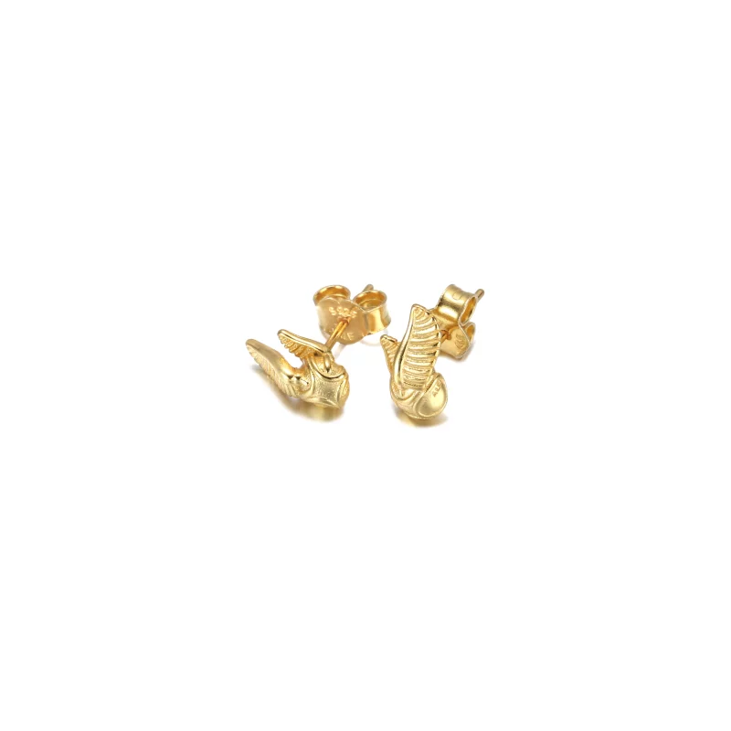 (image pour) PANDORA Harry Potter, Boucles d'oreilles clous Vif d'Or - 260025C00 - Afficher 5
