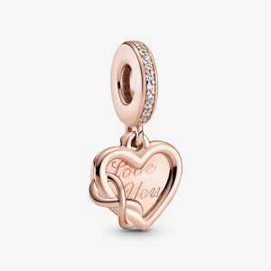 (image pour) PANDORA Love You Infinity Heart Dangle Charm - 789369C01