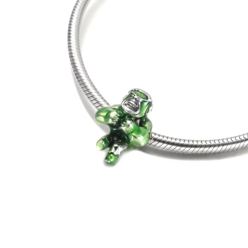 (image pour) PANDORA Marvel Le Charm Hulk des Avengers - 790220C01 - Afficher 6