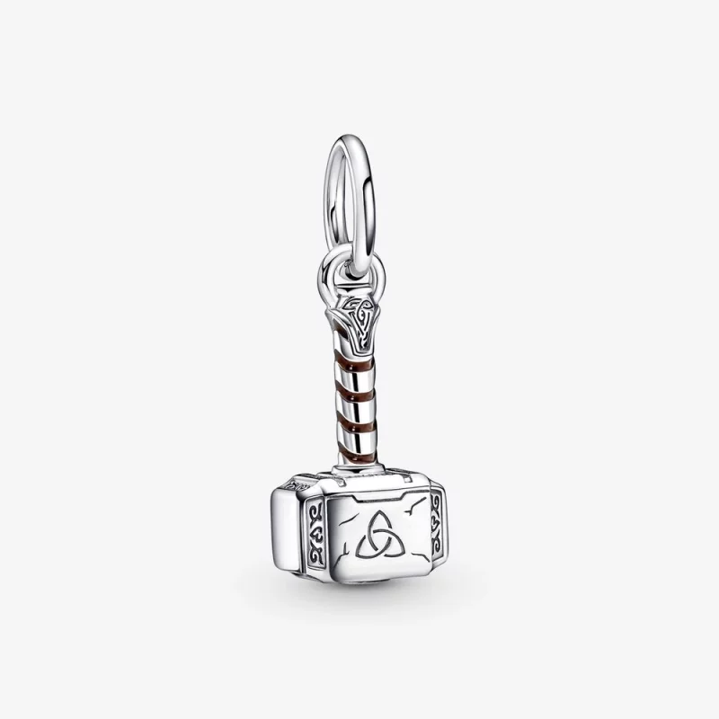 (image pour) PANDORA Marvel Le Charme Pendentif du Marteau de Thor des Avengers - 790483C01