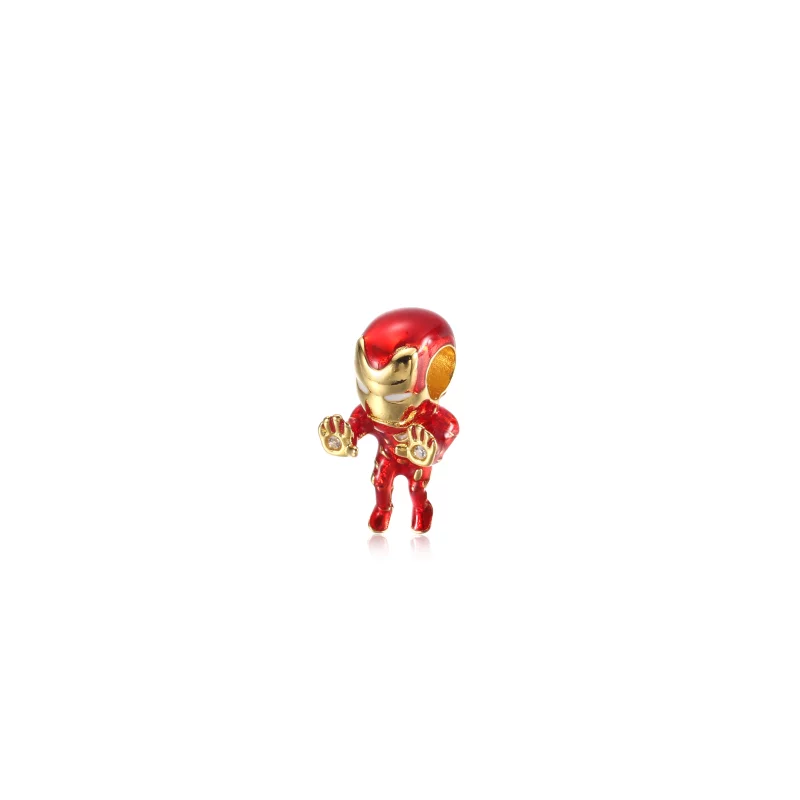 (image pour) PANDORA Marvel Les Avengers Breloque Iron Man - 760268C01 - Afficher 2