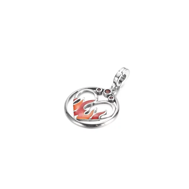 (image pour) Pandora ME Médaille Fire Inside - 799674C01 - Afficher 2
