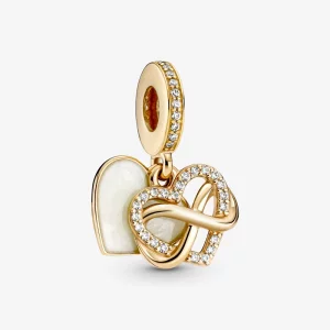 (image pour) PANDORA scintillant infini cœur breloque pendante - 759516C01