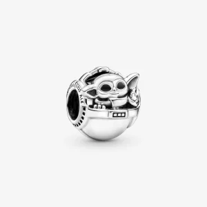 (image pour) PANDORA Star Wars Grogu™ & Crib Charm - 799511C01