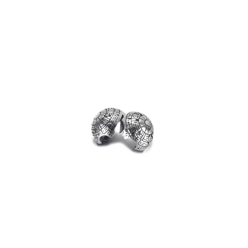 (image pour) PANDORA Étoile de la Mort Clip Charm - 799513C00 - Afficher 4