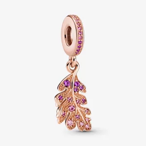 (image pour) Pendentif à breloque en forme de feuille de chêne PANDORA - 789552C01