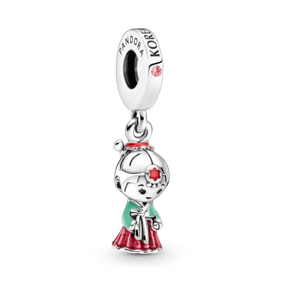 (image pour) Pendentif breloque PANDORA Poupée coréenne en Hanbok - 799499C01