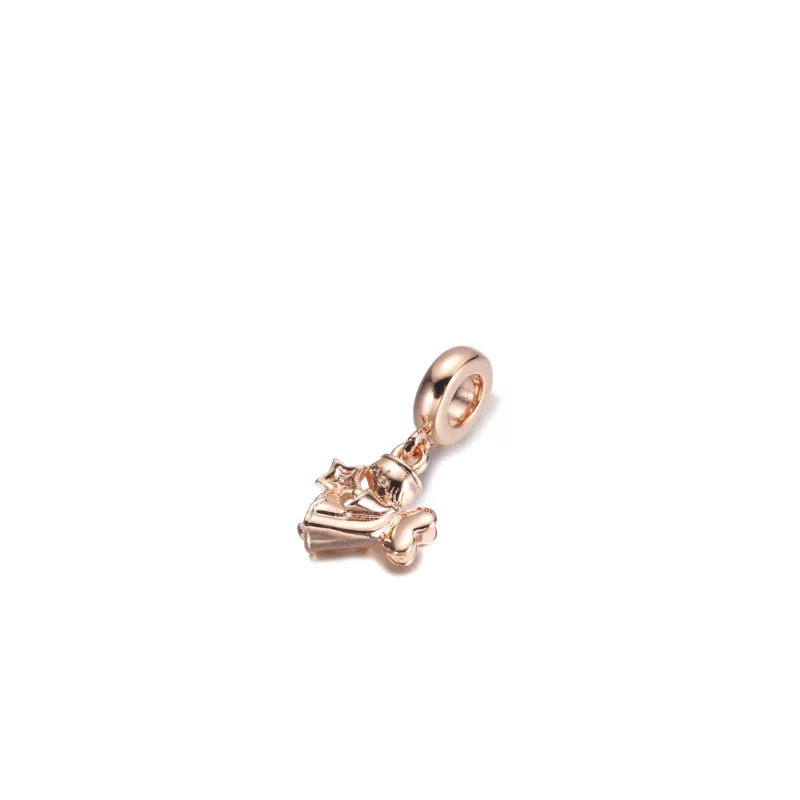 (image pour) Pendentif charm en forme de cœur ailé d'ange PANDORA - 789650C01 - Afficher 3