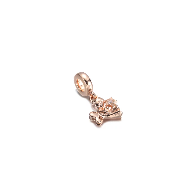 (image pour) Pendentif charm en forme de cœur ailé d'ange PANDORA - 789650C01 - Afficher 4