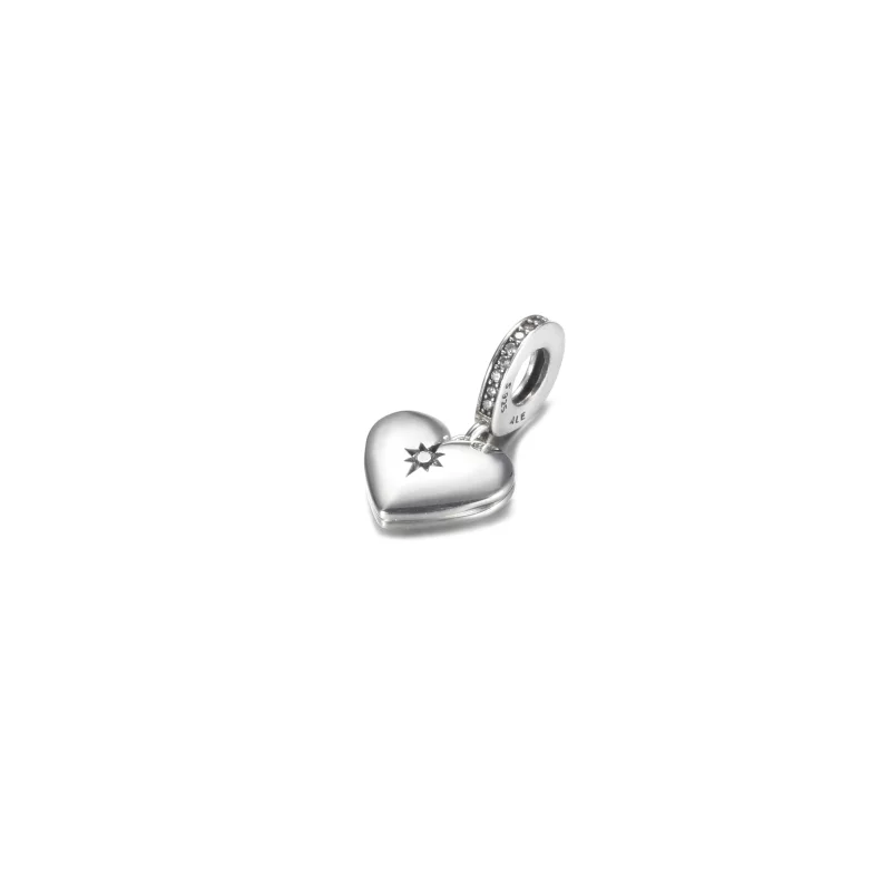 (image pour) Pendentif Charm Médaillon Cœur Ouvert PANDORA - 799537C01 - Afficher 2