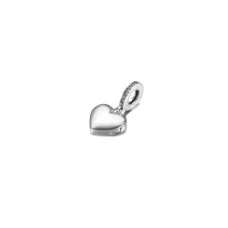 (image pour) Pendentif Charm Médaillon Cœur Ouvert PANDORA - 799537C01 - Afficher 3