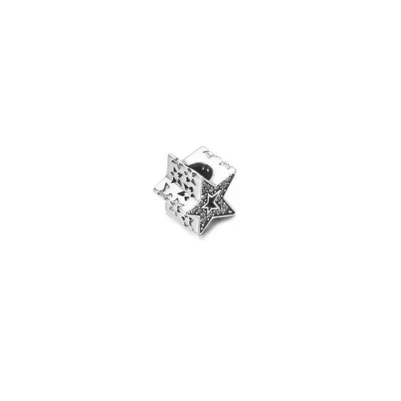 (image pour) Pendentif charm étoile asymétrique scintillant PANDORA - 790016C01 - Afficher 3