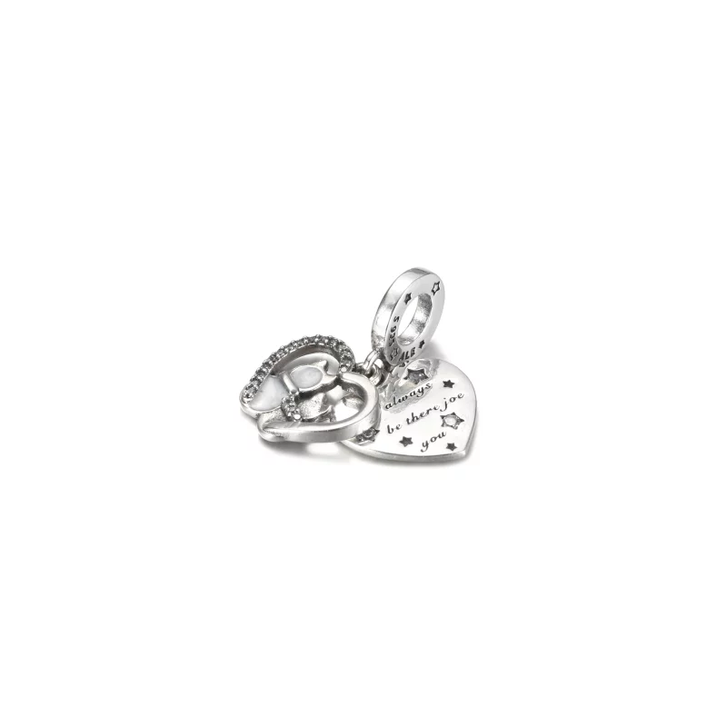 (image pour) Pendentif Chat et Cœurs PANDORA - 799546C01 - Afficher 2