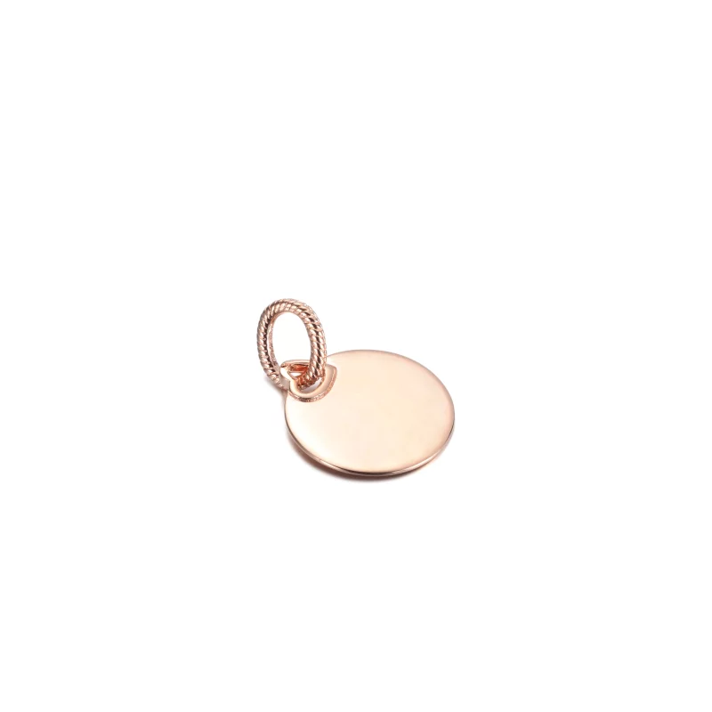 (image pour) Pendentif en forme de tag rond gravable PANDORA - 388610C00 - Afficher 3