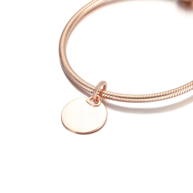 (image pour) Pendentif en forme de tag rond gravable PANDORA - 388610C00 - Afficher 4