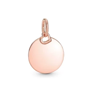 (image pour) Pendentif en forme de tag rond gravable PANDORA - 388610C00