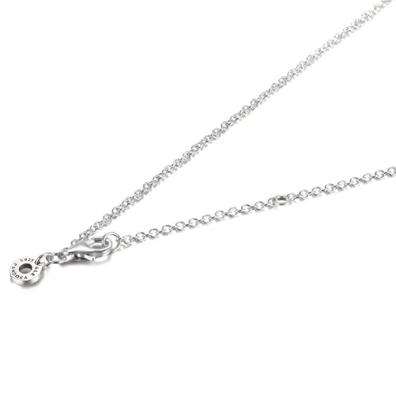 (image pour) Pendentif et collier Double Cercle PANDORA - 399487C01 - Afficher 4