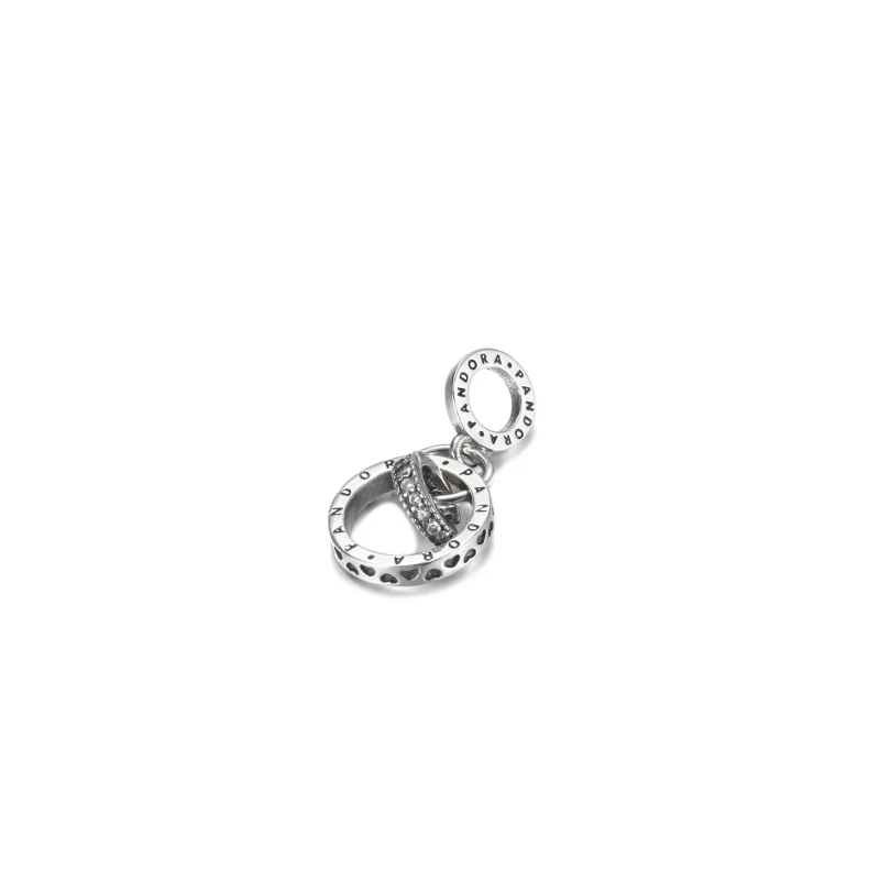 (image pour) Pendentif Pandora Logo Circles - 799490C01 - Afficher 2