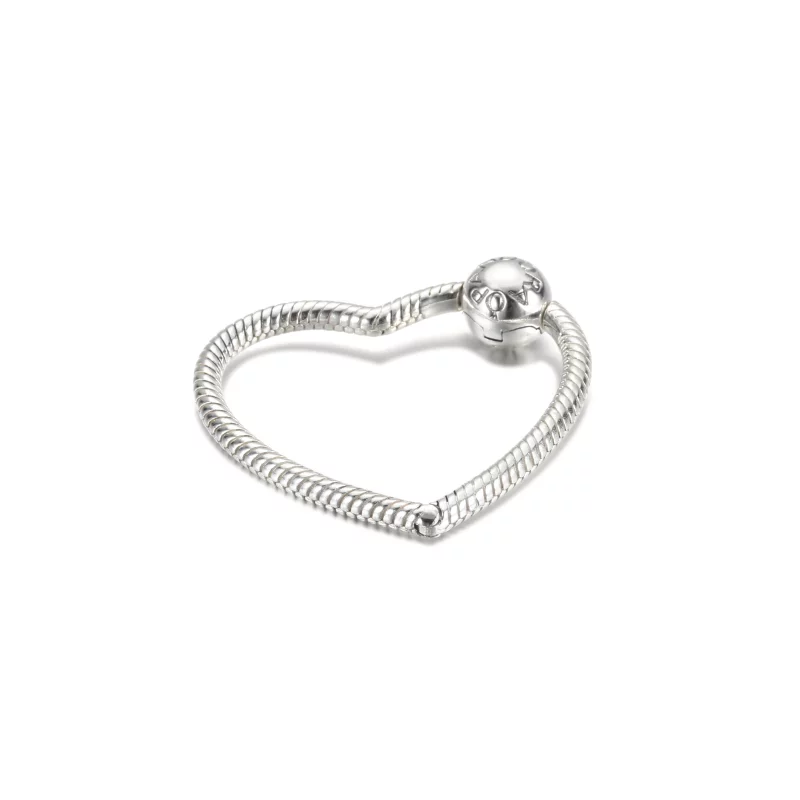 (image pour) Porte-charme en forme de cœur Pandora Moments - 399505C00 - Afficher 2