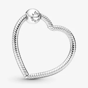 (image pour) Porte-charme en forme de cœur Pandora Moments - 399505C00