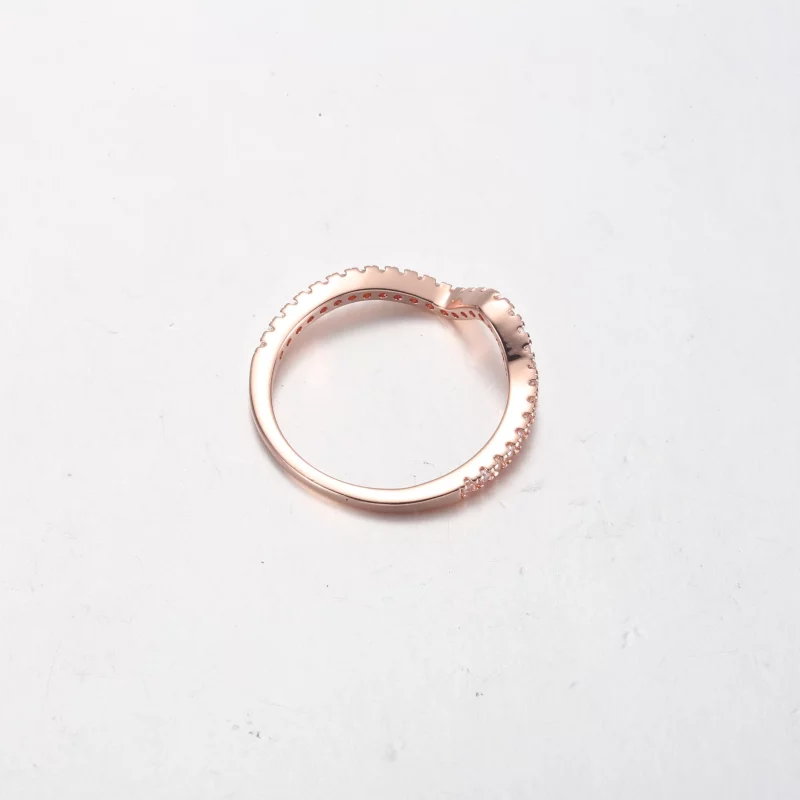(image pour) Bague PANDORA Sparkling Wave - 182539C01 - Afficher 7