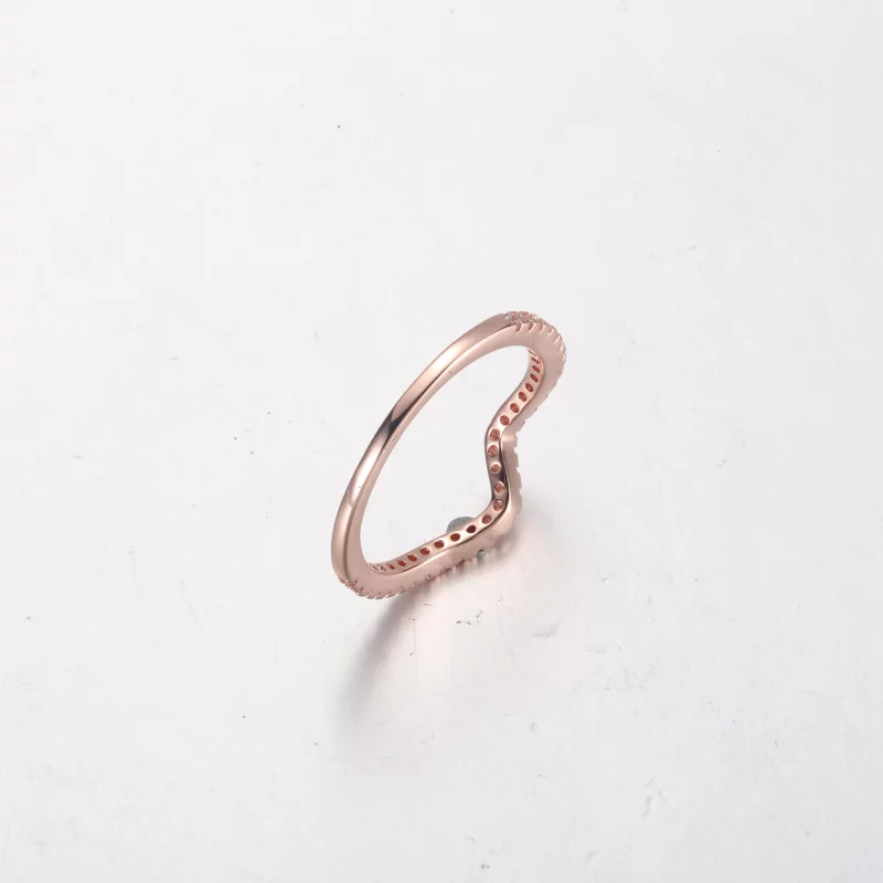 (image pour) Bague PANDORA Sparkling Wave - 182539C01 - Afficher 8
