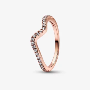 (image pour) Bague PANDORA Sparkling Wave - 182539C01