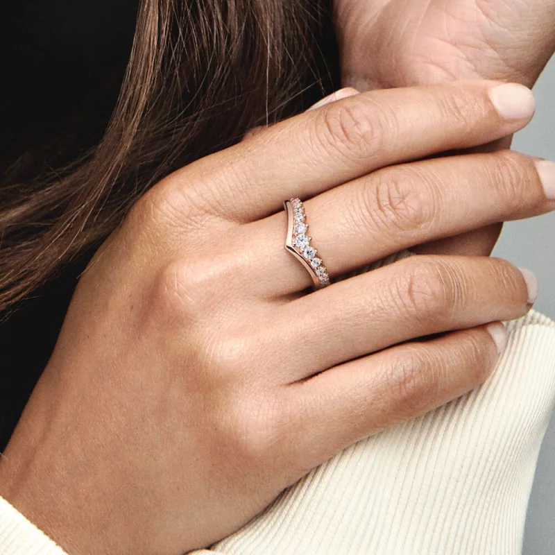 (image pour) Bague Pandora Timeless Wish flottante pavée - 182320C01 - Afficher 3
