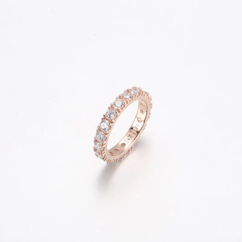(image pour) Bague éternité PANDORA Sparkling Row - 180050C01 - Afficher 8