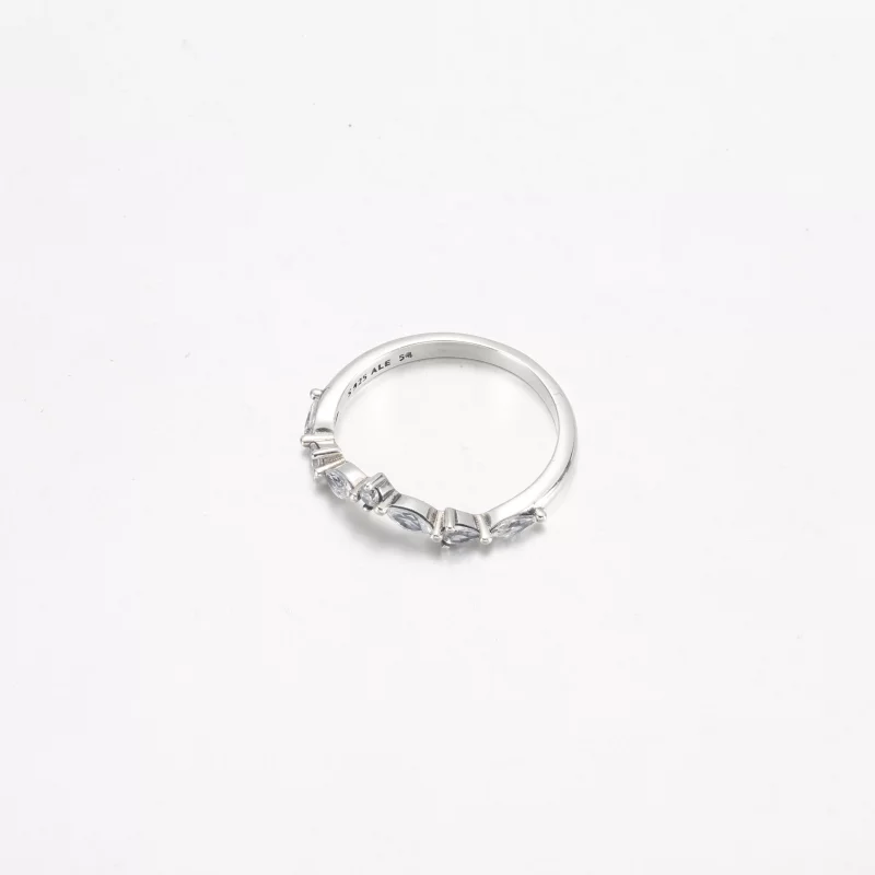 (image pour) Bague Étincelante à Alternance de Perles Pandora Timeless Wish - 192390C01 - Afficher 6