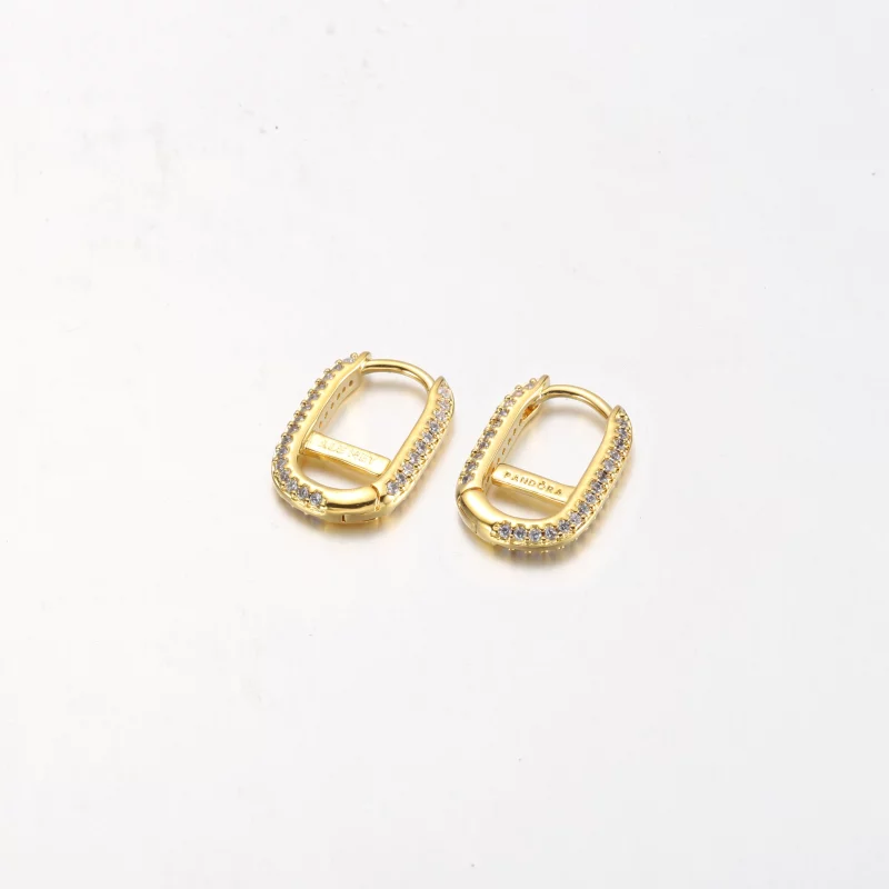 (image pour) Boucle d'oreille Pandora ME Pavé Link - 269682C01 - Afficher 2