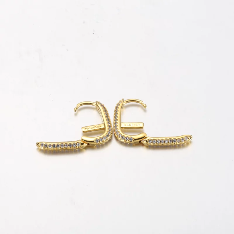 (image pour) Boucle d'oreille Pandora ME Pavé Link - 269682C01 - Afficher 3