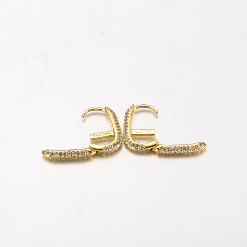 (image pour) Boucle d'oreille Pandora ME Pavé Link - 269682C01 - Afficher 7
